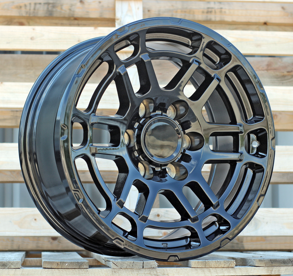 R17x8 6X139.7 ET 5 106.1 H883F Black (BL) For TOYOT (K7) (HYBRID FORGED)