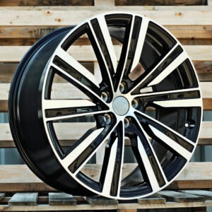 R22x9.5 5X120 ET 45 72.6 H3091F Black Polished (MB) For LAND (K8) (HYBRID FORGED)