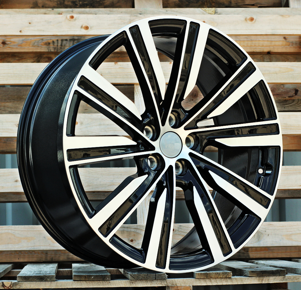 R22x9.5 5X120 ET 45 72.6 H3091F Black Polished (MB) For LAND (K8) (HYBRID FORGED)