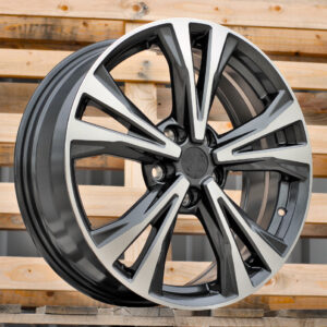 R18x7  5X114.3  ET  45  66.1  A5832  (H653F)  Grey Polished (MG)  For NISS  (K8)  (HYBRID FORGED)