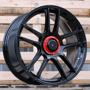 R19x8.5 10X100/112 ET 45 73.1 F9826 Black (BL) For RACIN (Z6) (HYBRID FORGED OZ Style)