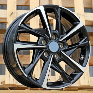R17x7  5X114.3  ET  51  67.1  H3535F  Black Polished (MB)  Fits for HYUND  (Z4)  (HYBRID FORGED)