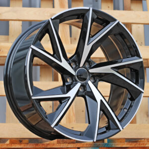 R18x8  5X112  ET  36  66.5  I5491  Black Polished (MB)  Fits for AUD  (Z6)