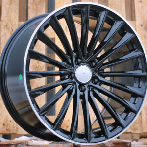 R19x9  5X112  ET  45  66.6  B5909  Black+Polished Lip (BLPL)  For MER  (K4+P+Z7)  ())
