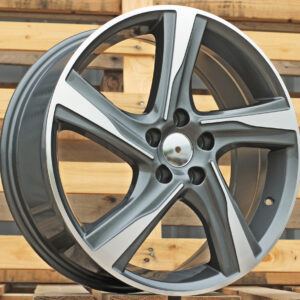 R18x7.5  5X108  ET  49  63.3  BY115  Grey Polished (MG)  Fits for VOLVO  (Z2)