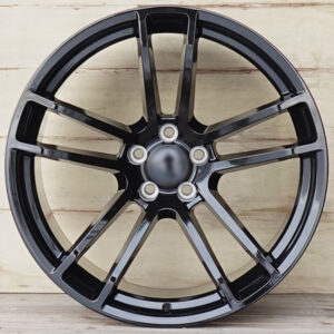 AMZ FA607 Gloss Black 20x11 5x115 ET: 3 71.5 Color: Black dark (BD)