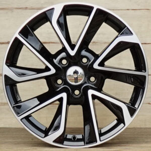 AMZ 5340 BP 15x6 4x100 ET: 38 67.1 Color: Black polish (BP)