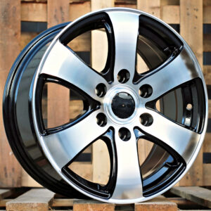 R16x7  5X118  ET  50  71.1  BK747  Black Polished (MB)  Fits for OPEL  (R+L2+P)  (4x4 (max 1400kg))