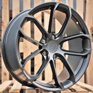 R20x9.5  5X130  ET  46  71.6  H5084  Gun Metal Half Matt (GMHM)  For PORCH  (P1)  ())