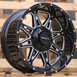 R20x10  12X135/139  ET  M12  106.1  1109A  Black (BL)  Fits for 4X4  (K3)  (Milling)