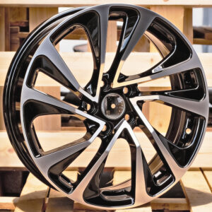 R17x7  4X108  ET  25  65.1  E1011  (FR387)  Black Polished (MB)  For CITRO  (R+M)