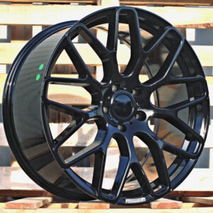 R20x8.5  5X112  ET  35  66.5  AT967  (IN0186)  Black (BL)  Fits for MER  (Z5)  (BRAB Style Rear+Front)