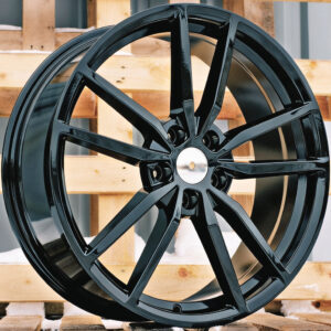 R19x8  5X112  ET  45  57.1  BK864  (FBX130)  Black (BL)  Fits for VW  (A+Z6)  (HYBRID FORGED)