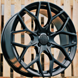 R18x7  4X100  ET  30  60.1  B1449  Black Half Matt (BLHM)  Fits for SMART  (P+Z2)  (HAXER Front+Rear)