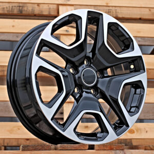 R17x7  5X114.3  ET  35  60.1  A5567  (BYD1879)  Black Polished (MB)  Fits for TOYOT  (Z2)  (RAV 4)