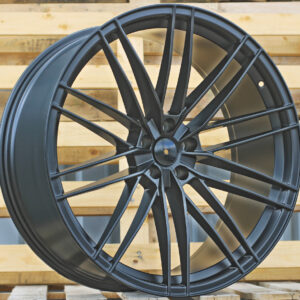 R22x10  5X112  ET  18  66.5  F1995  (FBX001)  Black Half Matt (BLHM)  Fits for AUD  (P1+Z6)  (HYBRID FORGED Fit for ABT Style)