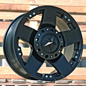 R18x9  5X139.7/150  ET  M12  110.1  A5187  Black Matt (BM)  Fits for 4X4  (Z1)