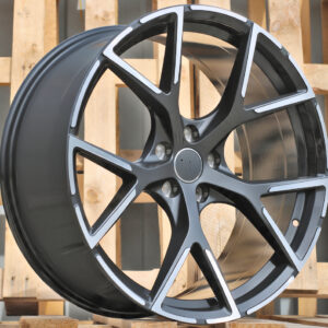 R17x7.5  5X112  ET  42  66.5  3S5997  Black Polished Half Matt (MBHM)  Fits for AUD  (P2)  (HYBRID FORGED)