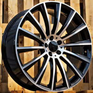 R17x7.5  5X112  ET  45  66.6  B1048  Black Polished (MB)  For MER  (Z2)
