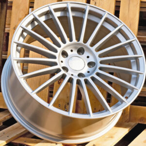 R19x9.5  5X112  ET  39  66.6  IN005  (IN0284)  Silver Shining (SS)  Fits for BMW  (P2)  ((AKC 80 Eur) Fit for ALPINA Style)