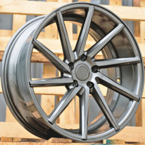 R20x8.5 5X112 ET 33 66.5 B1058 Grey (GR) For RACIN (P+P1+Z2) (LEFT SIDE (Style Vossen))