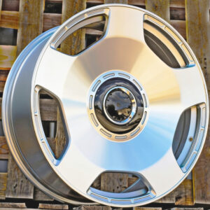 R22x10  5X130  ET  36  84.1  F5133  (H3305F)  Machined Silver (MS)  For MER  (M)  (HYBRID FORGED MONOBLOCK)