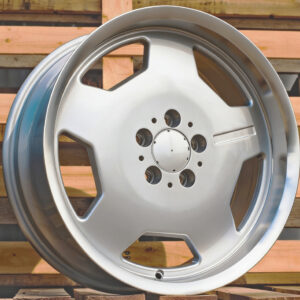 R19x9.5  5X112  ET  35  66.6  I5270  (JT149)  Silver+Polished Lip (SP)  Fits for MER  (Z7+P1)  (HYBRID FORGED Rear+Front)