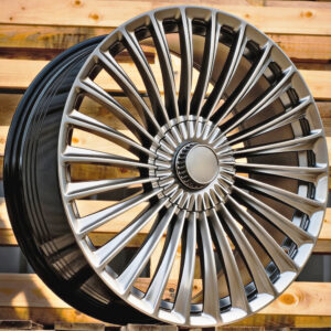 R20x8.5  5X112  ET  38  66.6  FBX202  Hyper Black (HB)  For MER  (P2)  (HYBRID FORGED Rear+Front)
