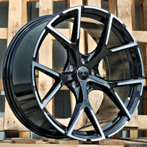 R19x8.5  5X112  ET  40  66.6  3S5997  (IN5616)  Black Polished (MB)  Fits for AUD  (K8+K7)
