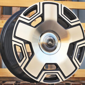 R22x10  5X130  ET  35  84.1  F3053  (BYF3053)  Black Polished (MB)  Fits for MER  (Z1)  (HYBRID FORGED Fit for Monoblo style)