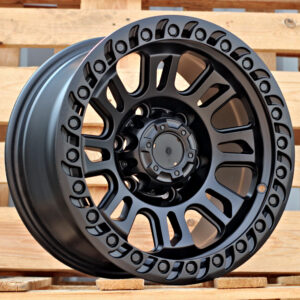 R15x8  6X139.7  ET  0  110.1  A8916  Black Half Matt (BLHM)  Fits for 4X4  (P)