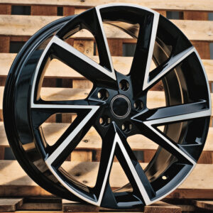 R19x8  5X112  ET  40  57.1  FE181  (IN0262)  Black Polished (MB)  Fits for SKODA  (P2+M)
