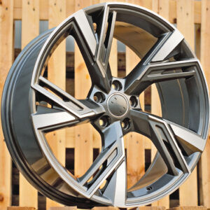 R19x8.5  5X112  ET  30  66.5  B1571  (FBX154)  Grey Polished (MG)  Fits for AUD  (Z5+A)  (HYBRID FORGED)