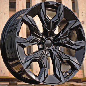 R21x8.5  5X112  ET  32  66.6  A5915  (YF5716)  Black+Tinted Face (BLTF)  For BMW  (Z7)  (HYBRID FORGED New 5 Series VIII / i5 (G60/G61/G68) Rear+Front)