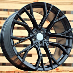 R22x10.5  5X112  ET  43  66.6  B5769  Black (BL)  Fits for BMW  (K4)  (HYBRID FORGED Rear+Front)
