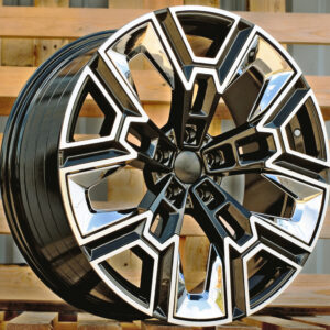 R20x10  5X112  ET  46  66.6  HF5220  Black Polished (MB)  Fits for BMW  (Z6+K3+M)  (HYBRID FORGED Fit for New 5 Series VIII / i5 (G60/G61/G68) Rear+Front)