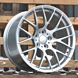 R19x9.5  5X120  ET  38  72.6  BY956  (IN3646F)  Silver Shining (SS)  Fits for BMW  (Z7)  (HYBRID FORGED Rear+Front)
