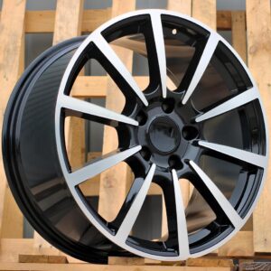 R20x8.5  5X130  ET  50  71.5  1067  Black Polished (MB)  Fits for PORCH  (P)  (Rear+Front)