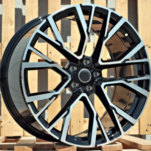 R22x10.5  5X112  ET  43  66.6  B5769  Black Polished (MB)  Fits for BMW  (P+M)  (Rear+Front)