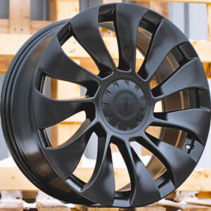 R18x8.5  5X114.3  ET  40  64.1  YS214  (H3117F)  Black Half Matt (BLHM)  For TESLA  (Z4)  (HYBRID FORGED (Model 3))