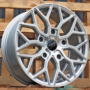 R18x8  5X160  ET  50  65.1  B5812  Machined Silver (MS)  Fits for RACIN  (K3)  (Style Vossen)