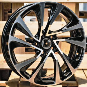 R17x7  4X108  ET  25  65.1  E1011  (FR387)  Black Polished (MB)  Fits for CITRO  (R+M)