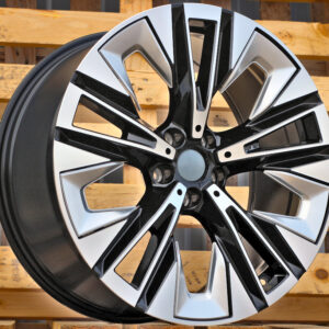 R21x10  5X112  ET  46  66.6  H3521F  Black Polished (MB)  For BMW  (A)  (HYBRID FORGED New 5 Series VIII / i5 (G60/G61/G68) Rear+Front)