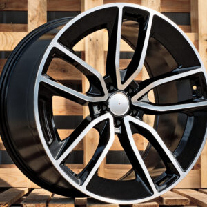 R22x10  5X112  ET  55  66.5  B5949  (H3489F)  Black Polished (MB)  Fits for MER  (Z7)  (HYBRID FORGED New GLE (Rear+Front))