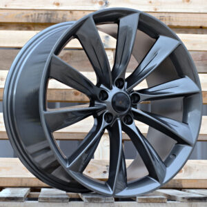R19x9.5  5X114.3  ET  40  64.1  3S209  (FBX071)  Gun Metal (GM)  Fits for TESLA  (P2)  (HYBRID FORGED (Model Y))