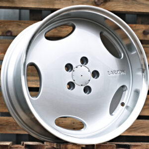R18x8.5  5X112  ET  35  66.6  B1563  (IN8250)  Silver+Polished Lip (SP)  Fits for MER  (Z7)  (MONOBLOCK Style Rear+Front)