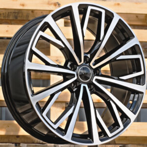 R20x8.5  5X112  ET  43  66.5  B1453  (XFE389)  Black Polished (MB)  For AUD  (K4+P2)