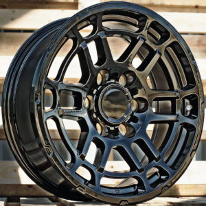 R17x8  6X139.7  ET  5  106.1  H883F  Black (BL)  Fits for TOYOT  (K7)  (HYBRID FORGED)