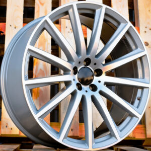 R21x11  5X112  ET  42  66.6  H3524F  Grey Polished (MG)  For MER  (Z5)  (HYBRID FORGED Rear+Front)