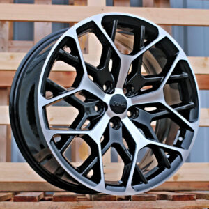 R20x8.5  5X127  ET  50  71.5  A1458  Black Polished (MB)  Fits for JEEP  (P)